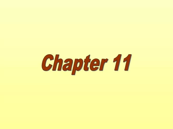 chapter eleven