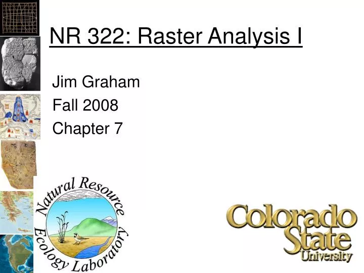 nr 322 raster analysis i