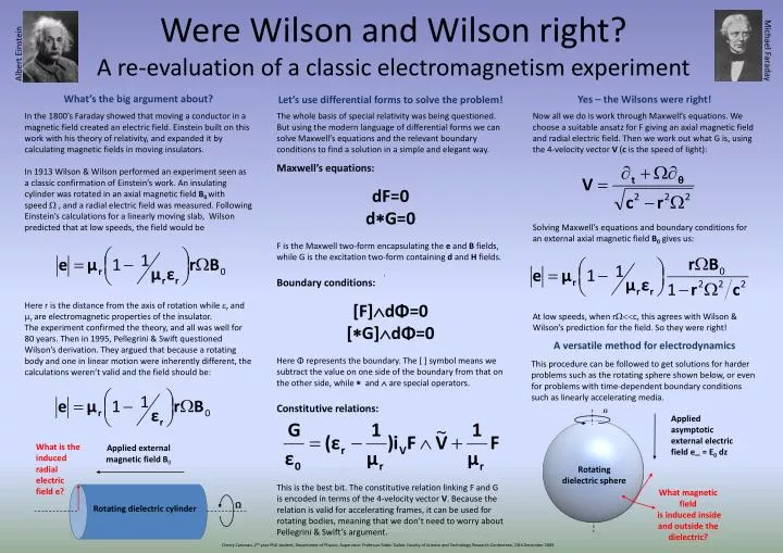 were wilson and wilson right a re evaluation of a classic electromagnetism experiment