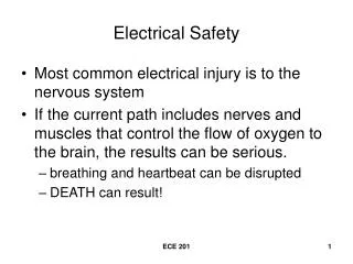 electrical safety
