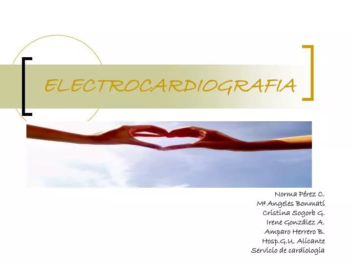 electrocardiografia