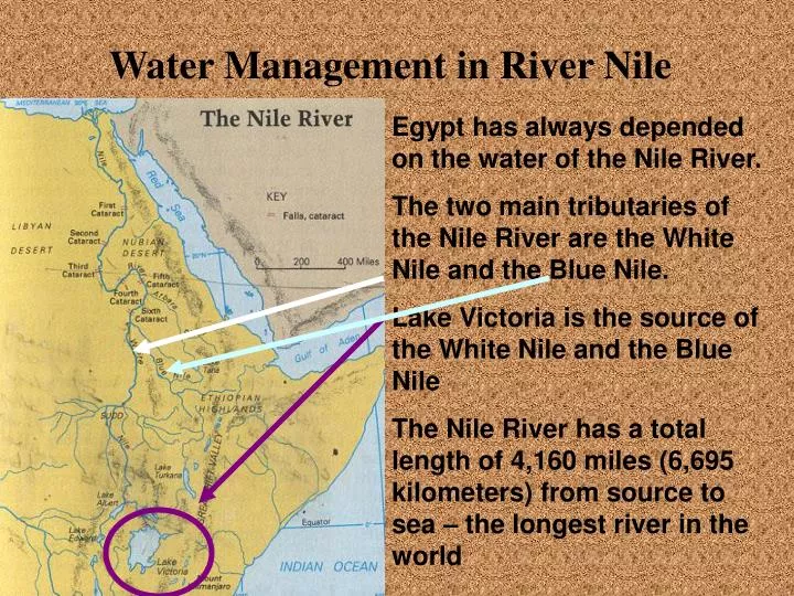 water management in river nile