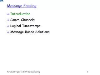 Message Passing