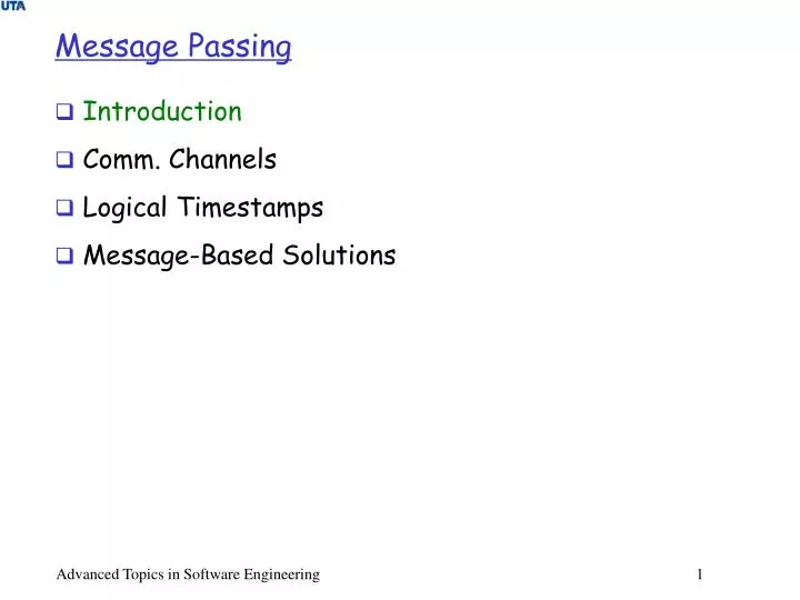message passing