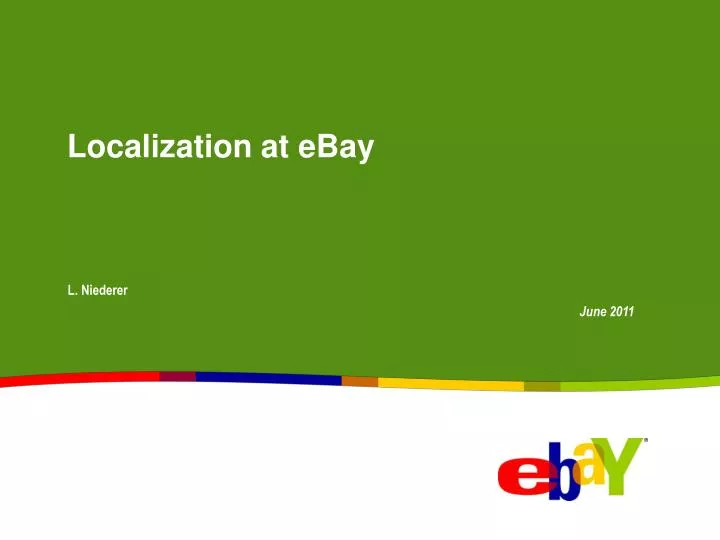 localization at ebay
