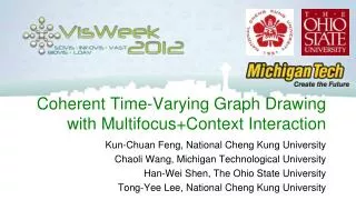 Coherent Time-Varying Graph Drawing with Multifocus+Context Interaction