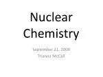 Nuclear Chemistry - slide 1