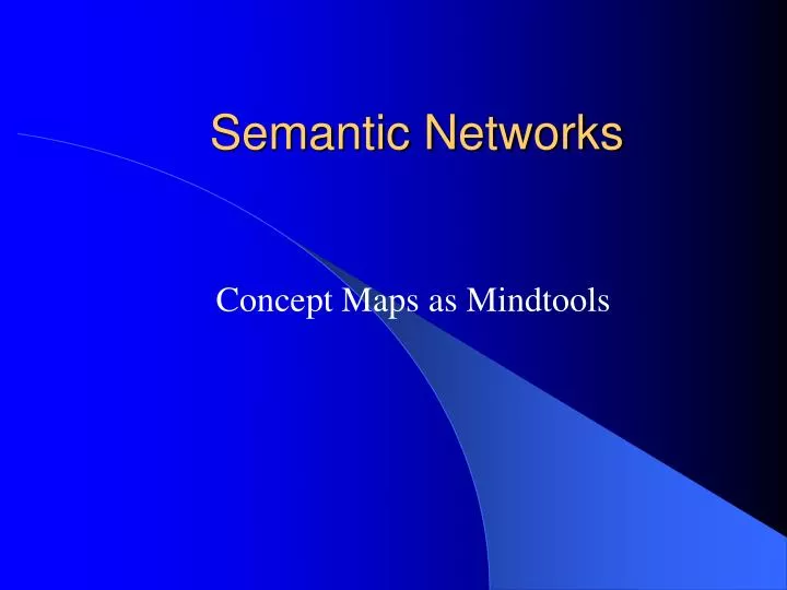 semantic networks