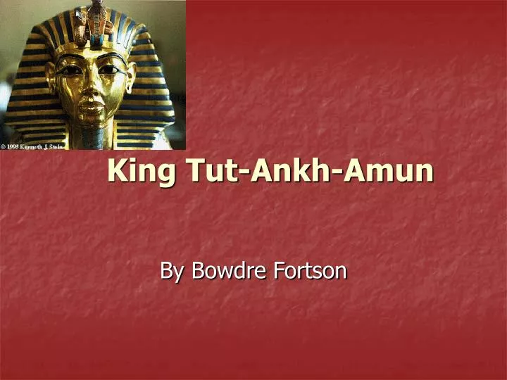 king tut ankh amun