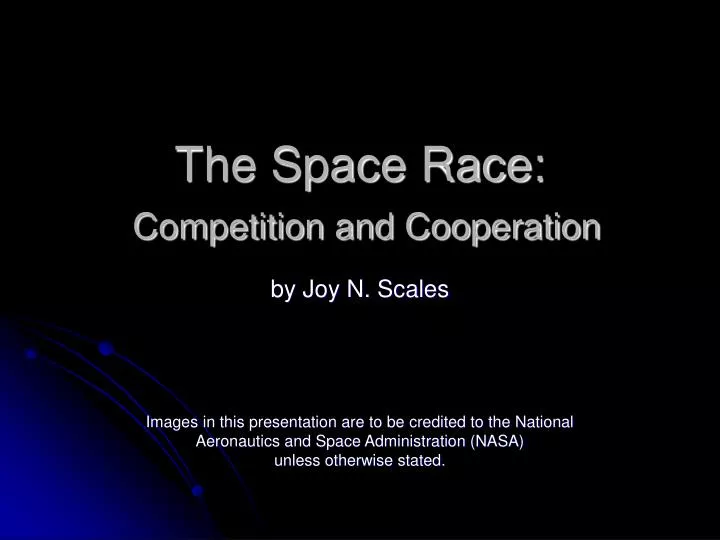 the space race competition and cooperation