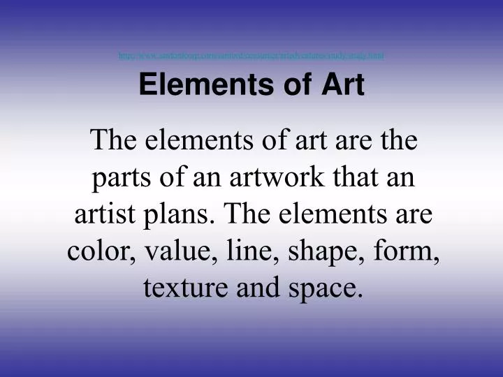http www sanfordcorp com sanford consumer artedventures study study html elements of art