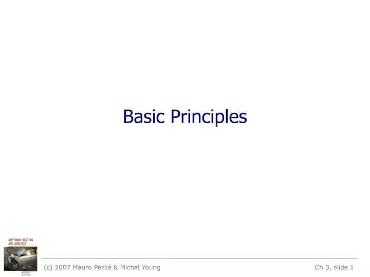 basic principles