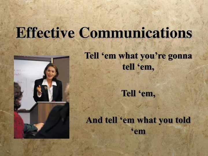 effective communications
