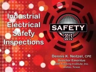Industrial Electrical Safety Inspections