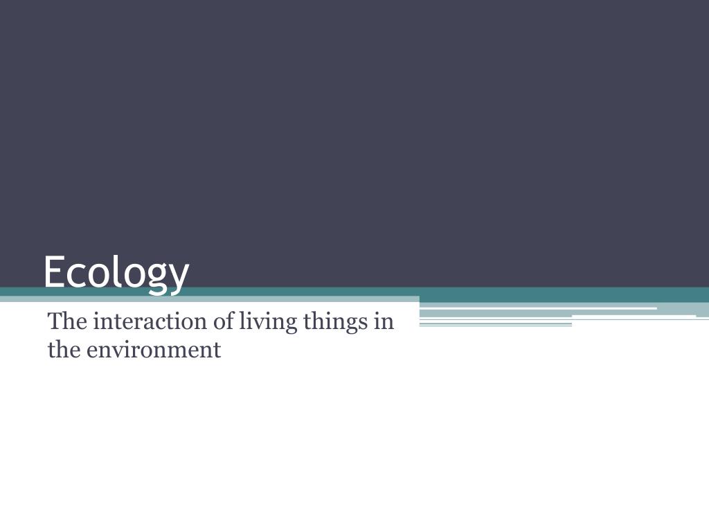PPT - Ecology PowerPoint Presentation, free download - ID:1801526