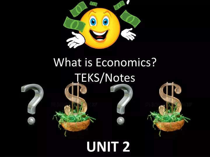 what is economics teks notes