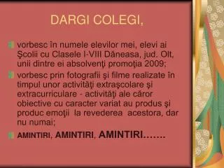 dargi colegi