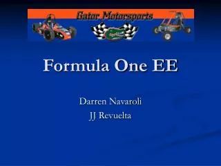 Formula One EE