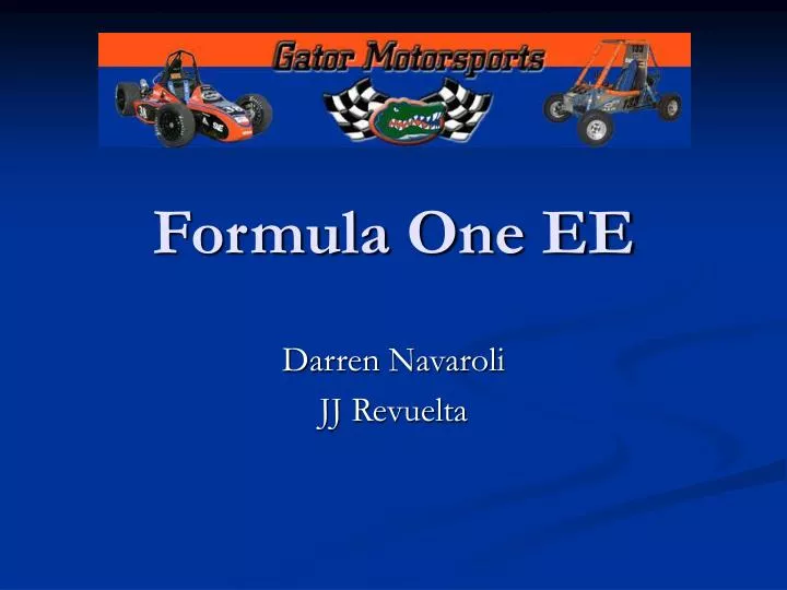 formula one ee