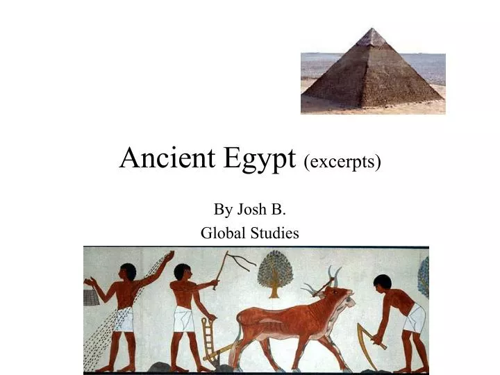 ancient egypt excerpts