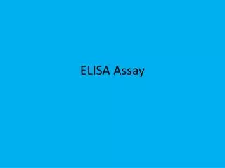 ELISA Assay