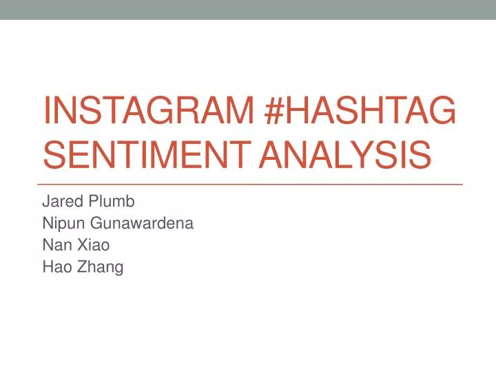 instagram hashtag sentiment analysis