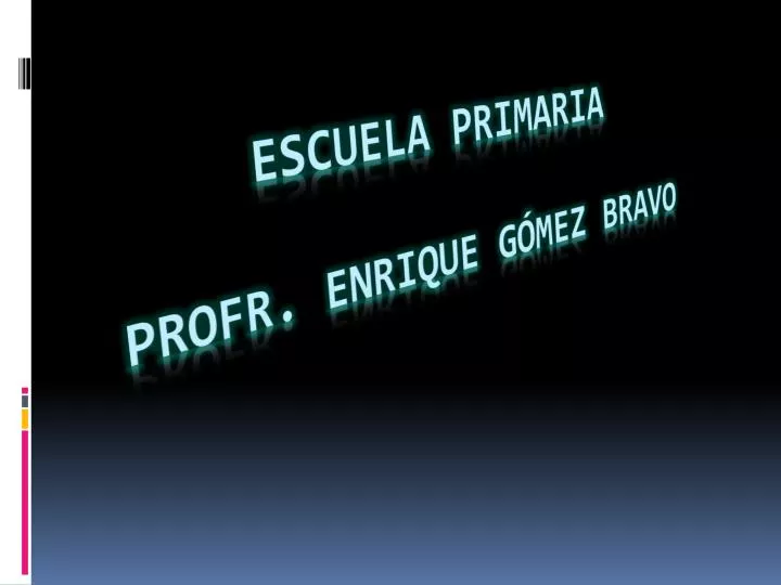 escuela primaria profr enrique g mez bravo