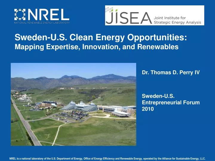 sweden u s clean energy opportunities mapping expertise innovation and renewables