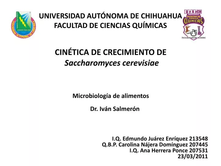 universidad aut noma de chihuahua facultad de ciencias qu micas