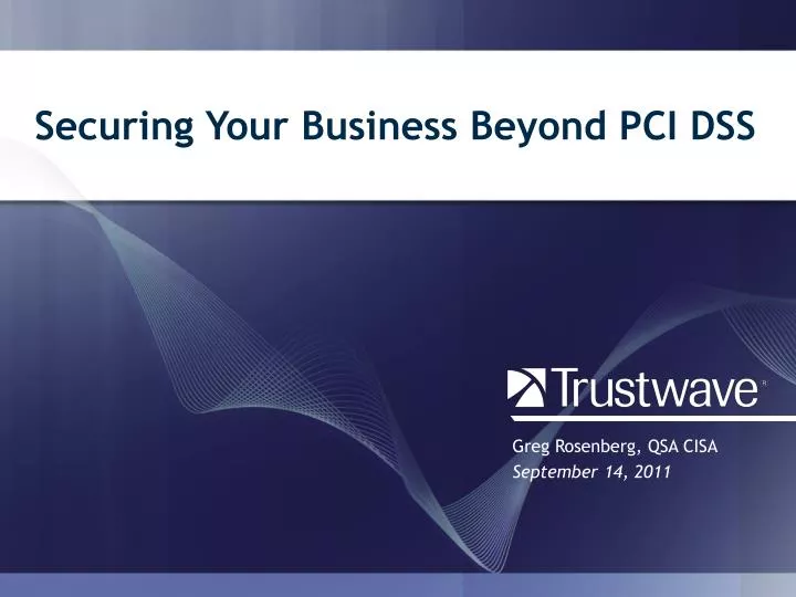 securing your business beyond pci dss