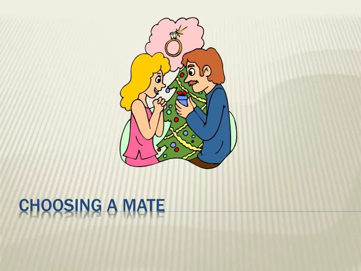 choosing a mate