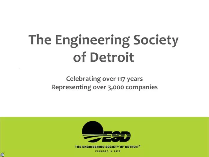 the engineering society of detroit
