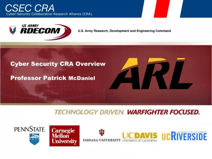 cyber security cra overview professor patrick mcdaniel