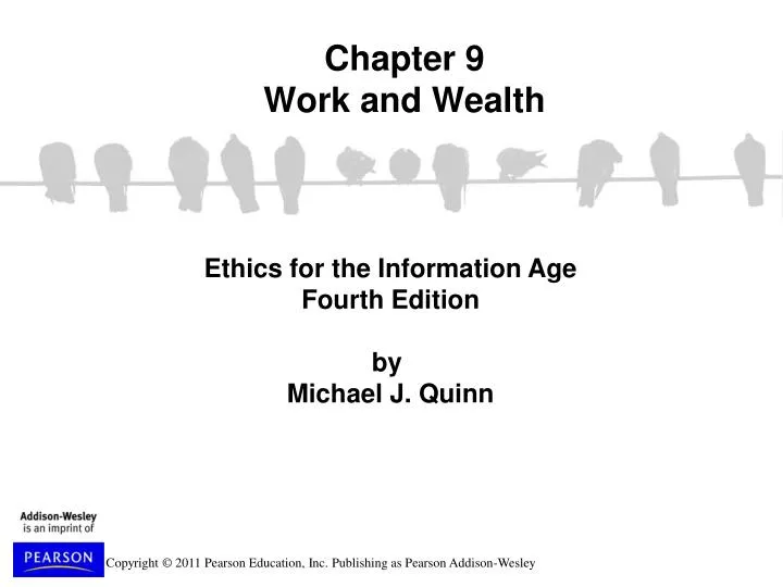 chapter 9 work and wealth