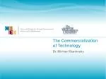 The Commercialization of Technology - slide 1