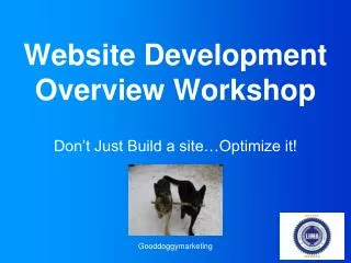 Website Development Overview Workshop