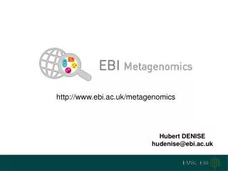 http://www.ebi.ac.uk/metagenomics