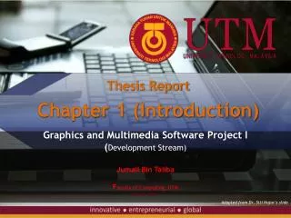 Thesis Report Chapter 1 (Introduction)