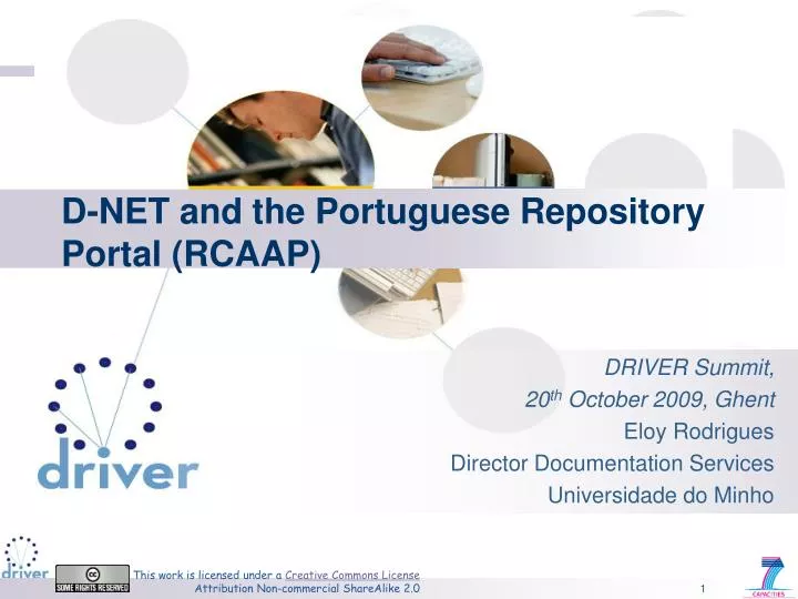 d net and the portuguese repository portal rcaap