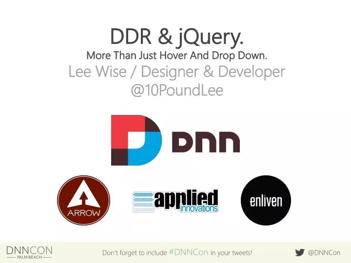 ddr jquery more than just hover and drop down