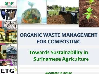 organic waste management for composting