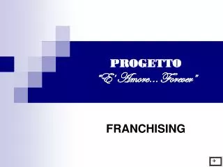 progetto e amore forever
