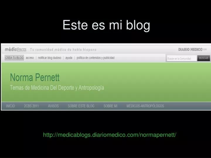 este es mi blog