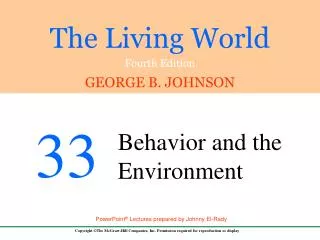 33.1 Approaches to the Study of Behavior