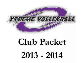 Club Packet 2013 - 2014