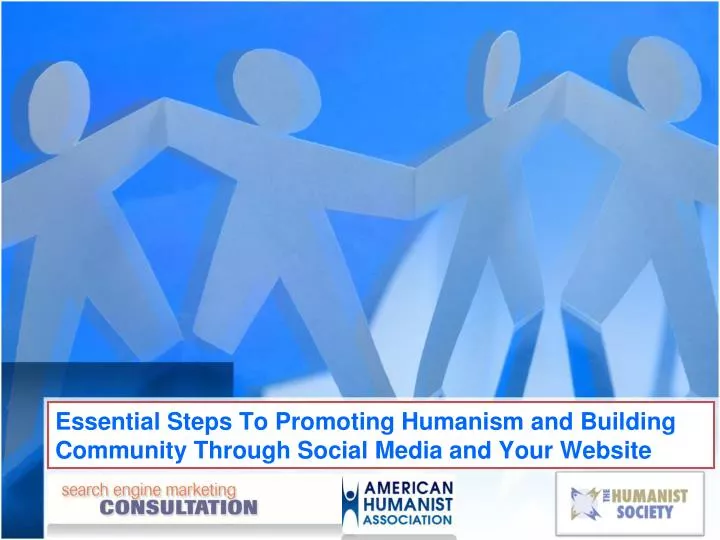 essential steps to promoting humanism and building community through social media and your website