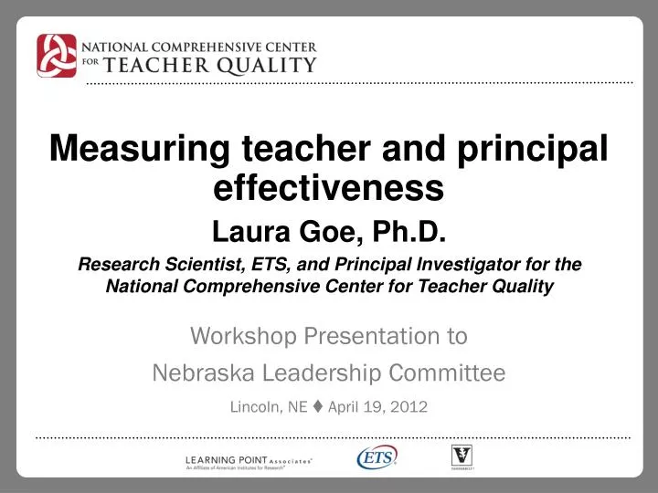 measuring teacher and principal effectiveness