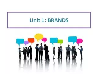 unit 1 brands