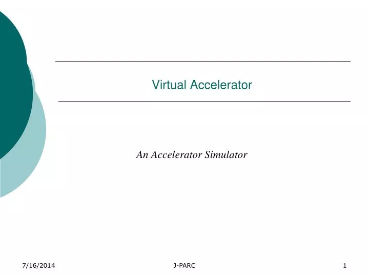 virtual accelerator