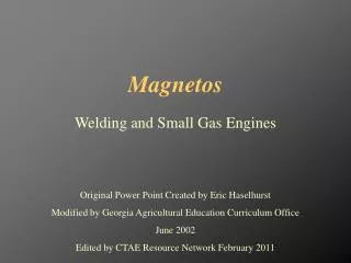 Magnetos